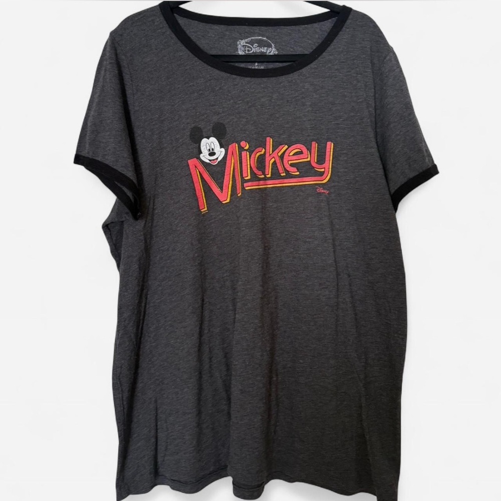 Torrid Disney Mickey Mouse Grey Tee